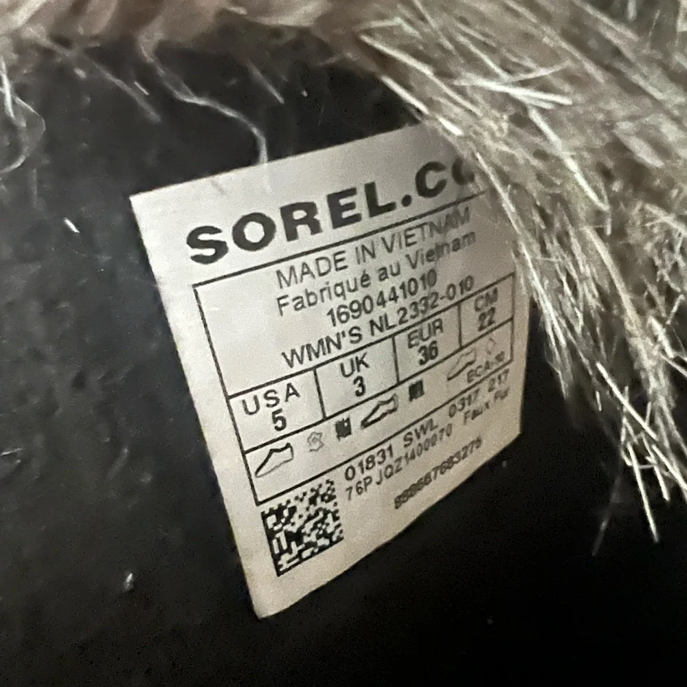 Sorel Women's Black Winter Boots